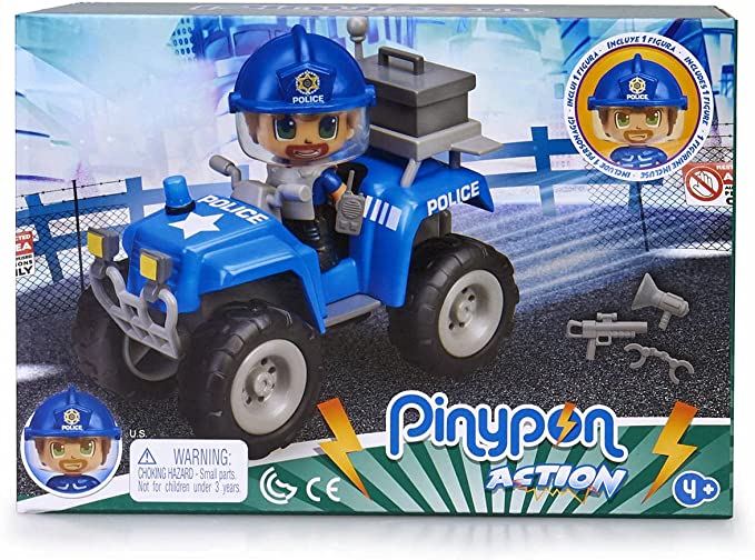 Action Quad Policia Pinypon