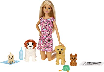 Barbie Guarderia De Perritos