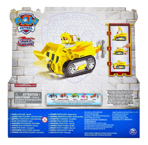 Rubble Rescue Knights Paw Patrol