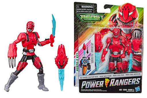 Red Ranger Modo Furia - Power Rangers